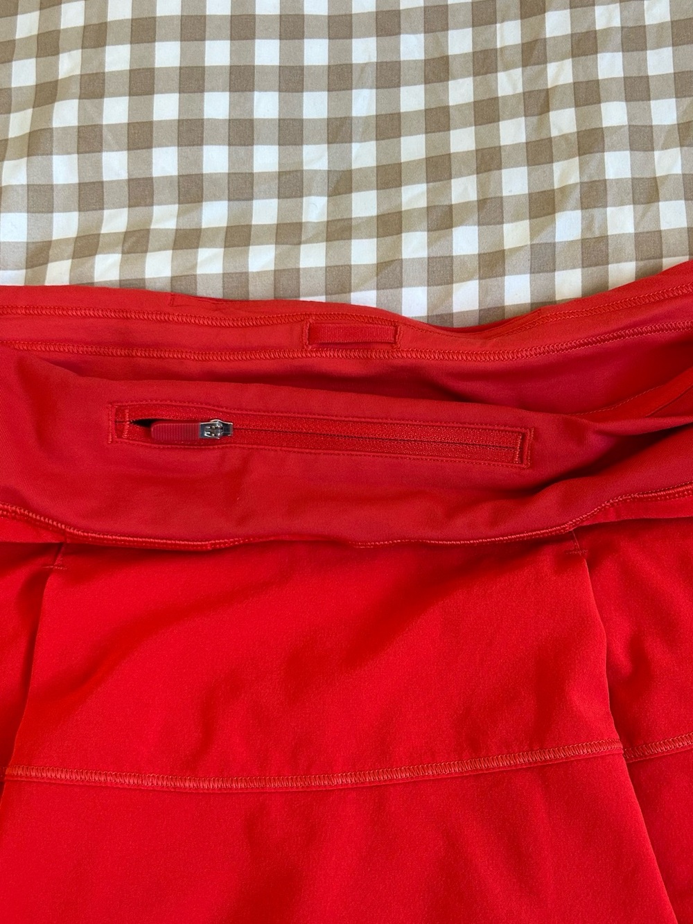 lululemon athletica Women's Red tennis skirt in size 10 - Picture 5 of 10